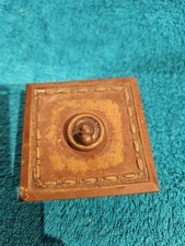 Vintage Brass Light Switch