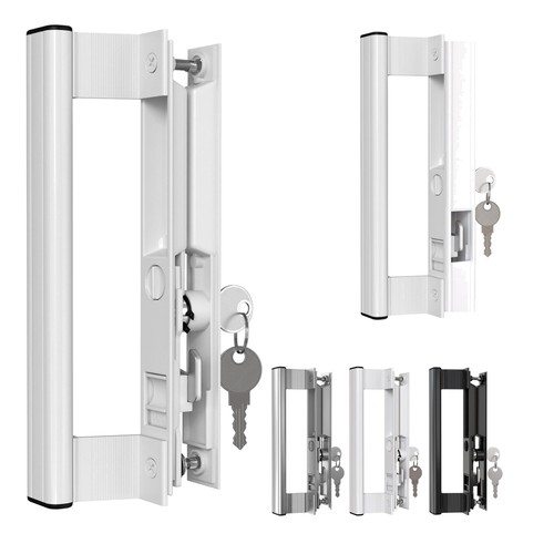 Sliding glass door - glass, set