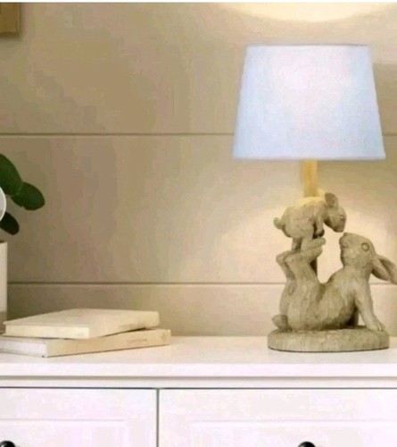 39cm hare bunny table lamp - 39cm,