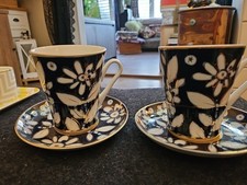 USSR Cups And Sausers Pair Lomonosov