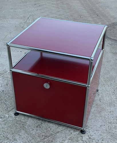 Usm haller bedside table red - usm,