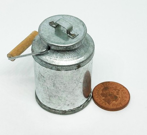 Dolls house kitchen milk churn - kitchen,
