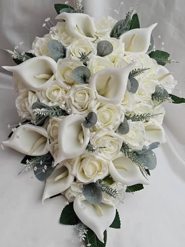 Ivory white calla lily - ivory/,