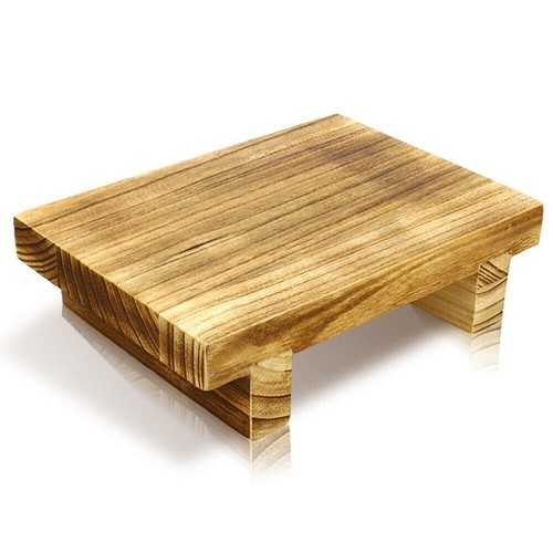 25cm wooden foot step - foot,