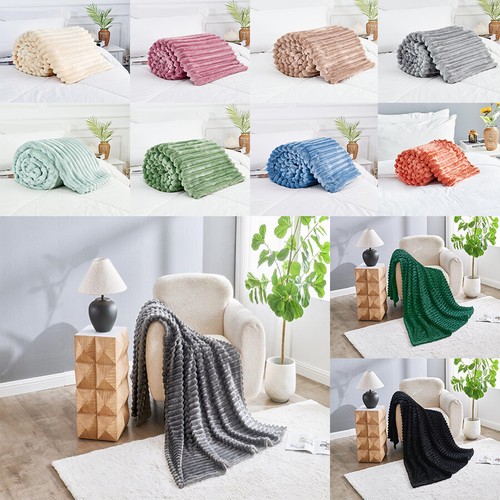 Osum blanket large - ribbed, sofa