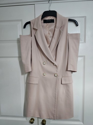Zara pink blazer dress size - dress,,