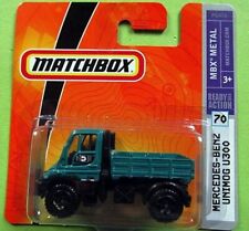 Matchbox 2009 MBX Metal #70 MERCEDES-BENZ UNIMOG U300 Green MINT LATIN AMERICA