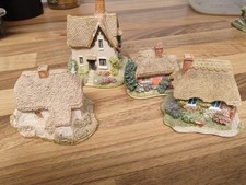  4 Lilliput Lane Cottages - Chalk down, Clover , Gamekeepers, golden years 