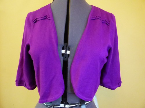 Coast deep purple - purple, viscose