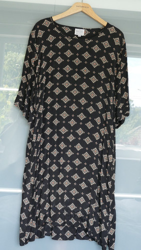 Masai dress black - black, with