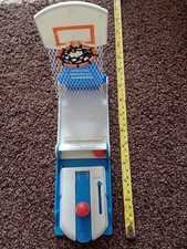 Vintage 1990s Pocket Tabletop Basket Ball Game Super Shot Wintech Retro 1994 Toy