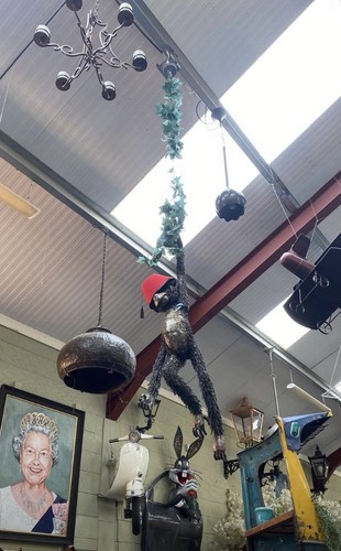 British ironworks hanging - british,