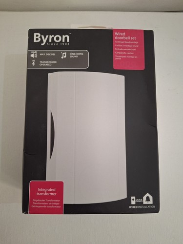 Byron wired doorbell - doorbell, chime