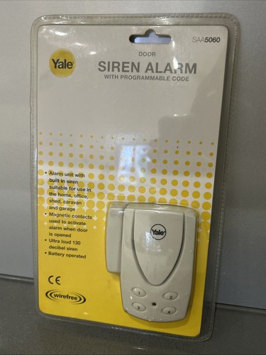 Yale siren door alarm - yale,
