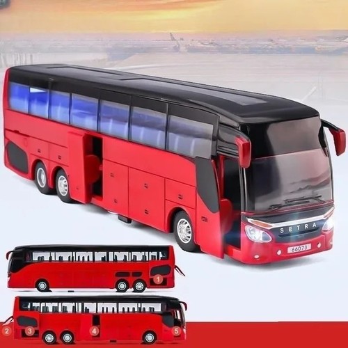 Alloy airport bus - alloy, model