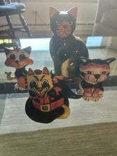 Lorna Bailey Cat Figurines Set