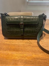 Ladies Green leather handbag