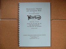 Norton maintenence manual - maintenence,