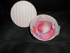 Angelina Ballerina AMERICAN GIRL RANGE Easter Bonnet in Pink Hat Box NEW RARE