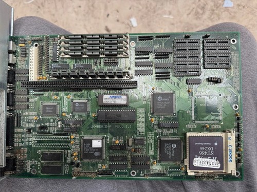 Vintage retro motherboard - vintage, pc