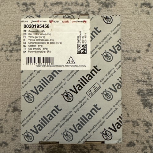 Vaillant gas control valve - gas,