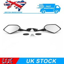 NEW Black Motorcycle Rearview