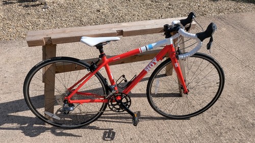 Hoy cammo kids bike - 24", red