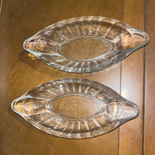Glass banana split boat - banana,