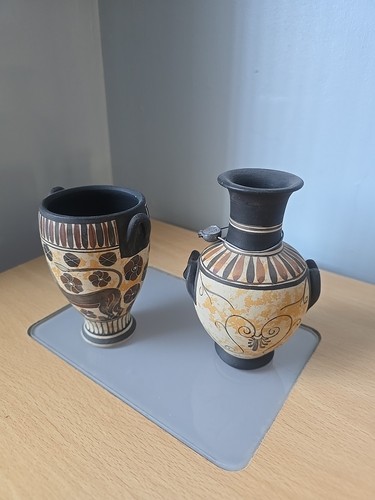 Greek reproduction small pots - greek,