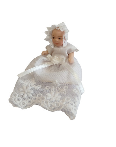 Dolls house doll 12th baby - doll, 1/12th