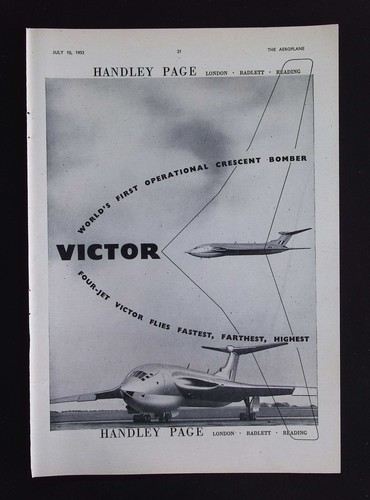 Original 1953 advert handley - original,