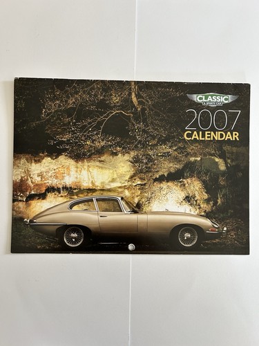 Classic sports car - &, calendar