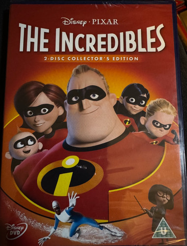 The incredibles animated dvd - the,
