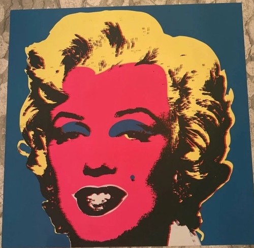 Silkscreen andy warhol - andy,