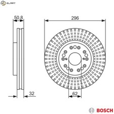 2x BRAKE DISC 0 986 479 485