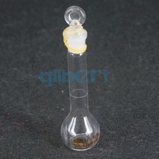 10ml Borosilicate Glass Lab Volumetric Flask With Stopper Class A #F23