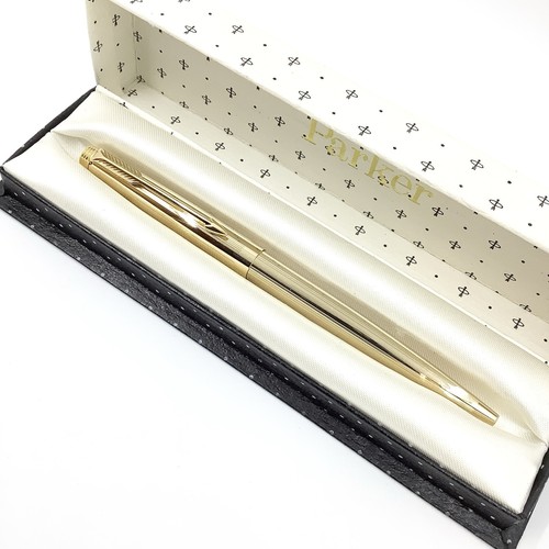 New parker gold plated - new, 75