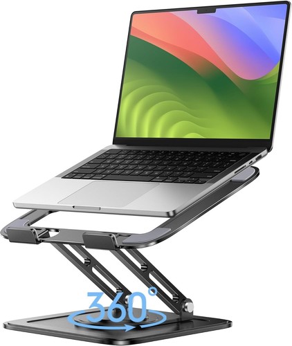 Silver laptop stand - silver,