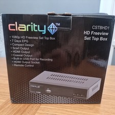 Clarity Freeview Box Set-Top