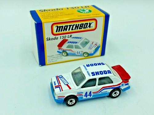 Matchbox skoda 130 duckhams - lr,