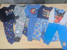 x5 Pairs Boys Long Pyjamas