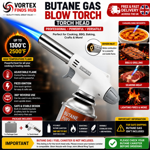 Butane gas blow torch burner - butane,