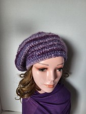 Handmade Crochet BERET Hat