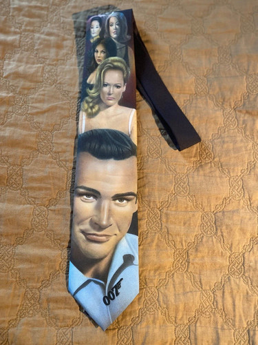 Vintage james bond tie - bond, vgc