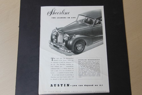 Original 1952 magazine advert