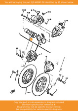 YAMAHA Caliper Seal Kit, 1J3-W0047-00 OEM SR500 XJ650 XS1100