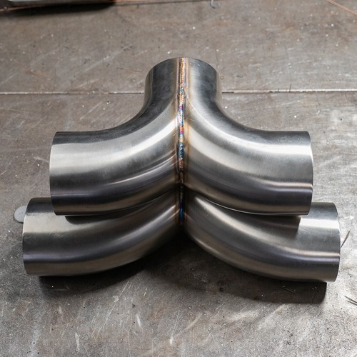 Stainless steel piece for - stainless, t-piece