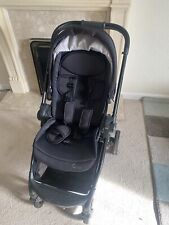 Egg Quail Black Baby  Stroller Pram Pushchair Buggy Lightweight  & Car Adapters