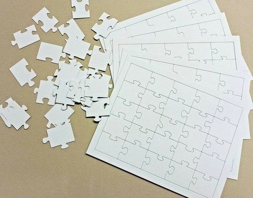Blank jigsaw puzzle piece - blank,