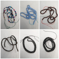 3mm Gemstone Beads, Red Tigers